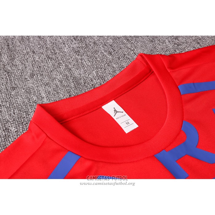 Chandal del Paris Saint-Germain Jordan Manga Corta 2020/2021 Rojo